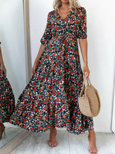 Böhmisches Partykleid mit langen, anmutigen Ärmeln